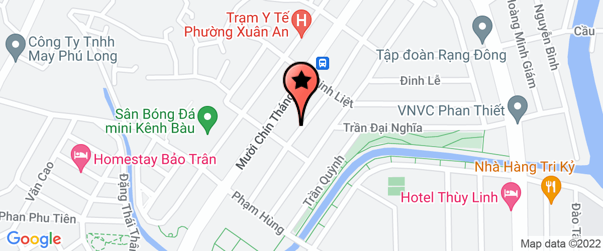Bản đồ đến địa chỉ Công Ty Trách Nhiệm Hữu Hạn Thương Mại Thanh Long
