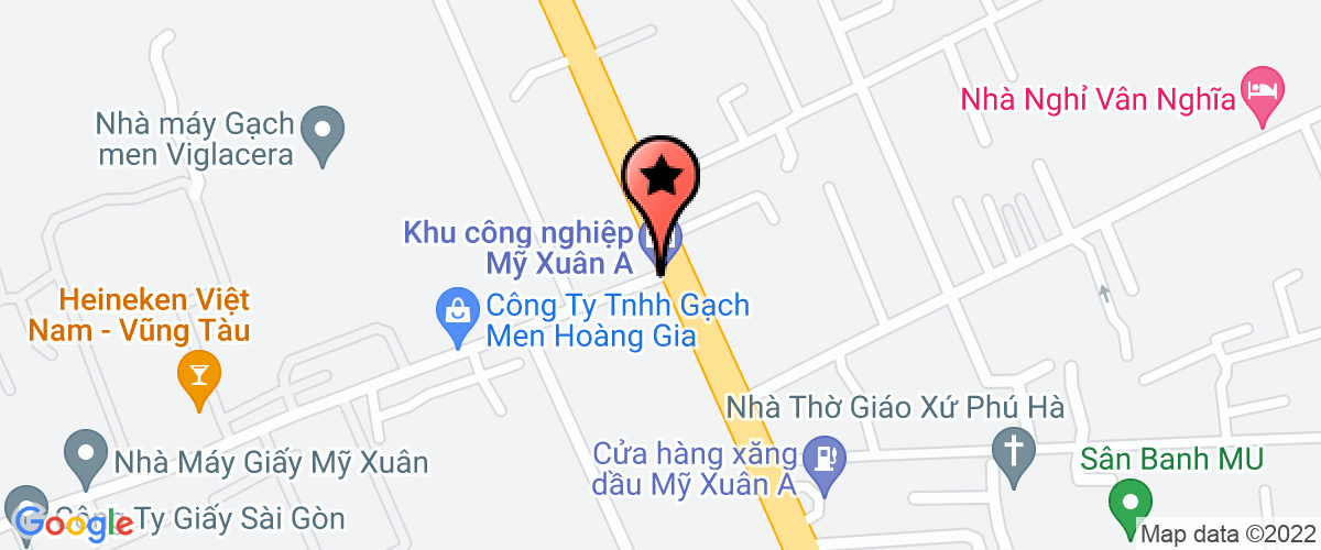 Bản đồ đến địa chỉ Công ty CP Tong Hong Tannery Việt Nam (nộp hộ thuế)