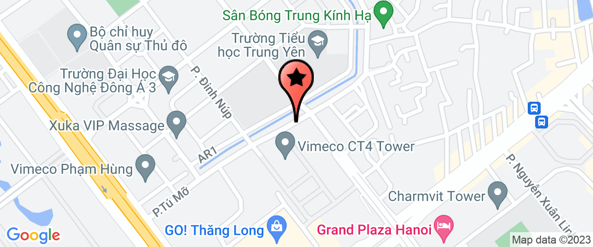 Bản đồ đến địa chỉ Công ty TNHH Thiên sư Việt Nam - Chi nhánh Hà Nội