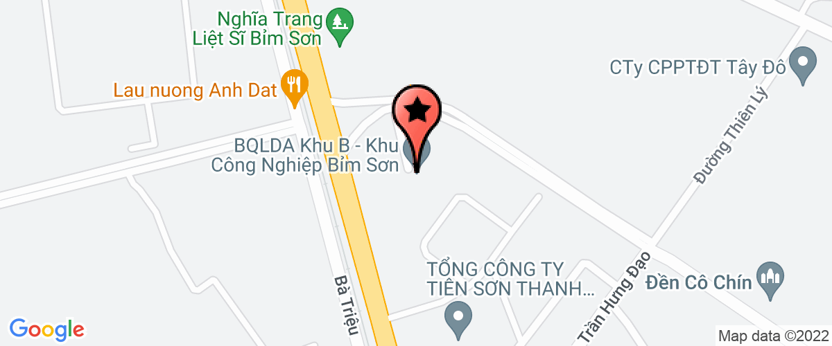Bản đồ đến địa chỉ Công Ty TNHH Dầu Khí Thanh Hóa