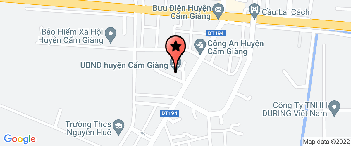 Bản đồ đến địa chỉ Công Ty TNHH Cơ Khí Xây Dựng Và Thương Mại Đình Nguyên