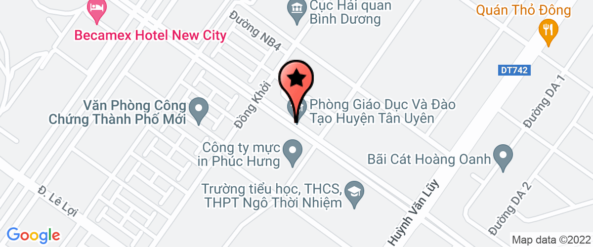 Bản đồ đến địa chỉ Công Ty TNHH Hùng An Thịnh