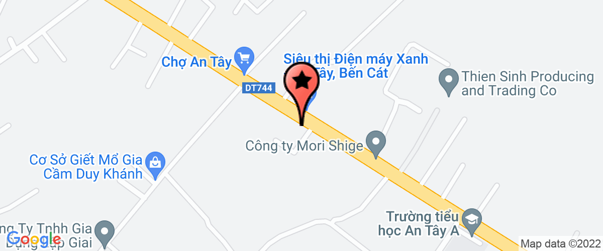 Bản đồ đến địa chỉ Công Ty TNHH Thương Mại Sản Xuất Pallet Đại Phước Thịnh