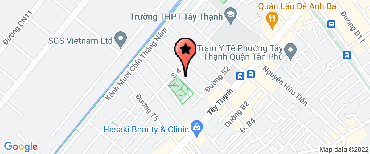 Bản đồ đến địa chỉ Công Ty TNHH Thương Mại Kỹ Thuật Tam Nhất