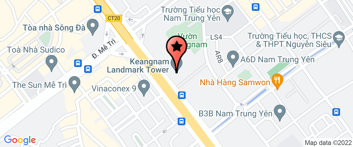 Bản đồ đến địa chỉ Công Ty TNHH Megastudyse Hà Nội