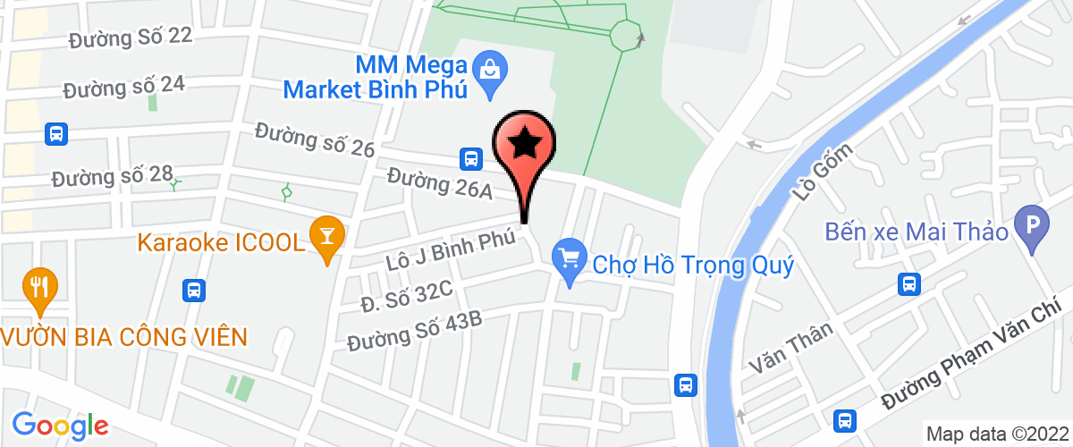 Bản đồ đến địa chỉ Công Ty TNHH Thương Mại Dịch Vụ Xây Dựng Yến Ngọc Ngọc
