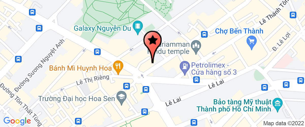 Bản đồ đến địa chỉ Công Ty TNHH Thương Mại Dịch Vụ Blanco