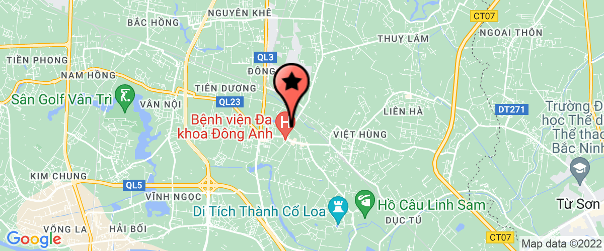 Bản đồ đến địa chỉ Công Ty TNHH Phát Triển Bất Động Sản Nbd Việt Nam