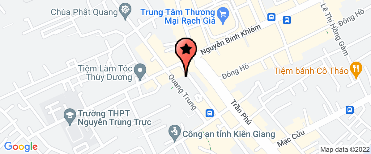 Bản đồ đến địa chỉ Công Ty TNHH Xây Dựng Sao Phương Nam Kiên Giang