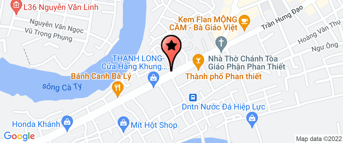Bản đồ đến địa chỉ Công Ty Trách Nhiệm Hữu Hạn SX DV - TM Thiên Phú