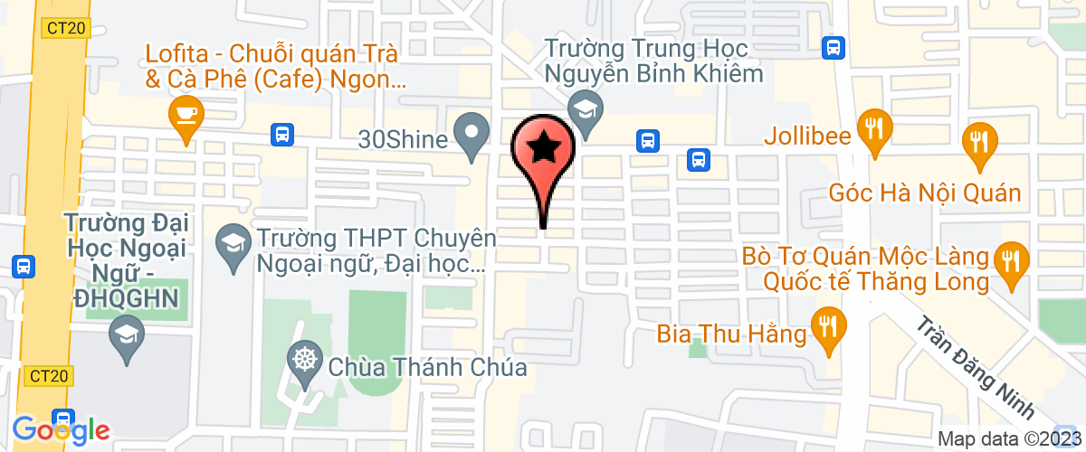 Bản đồ đến địa chỉ Văn Phòng Đại Diện Số 1 Tại Hà Nội - Công Ty TNHH Thế Giới Online