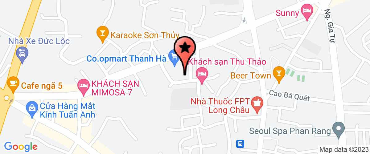 Bản đồ đến địa chỉ Công Ty Trách Nhiệm Hữu Hạn Hưng Thuận