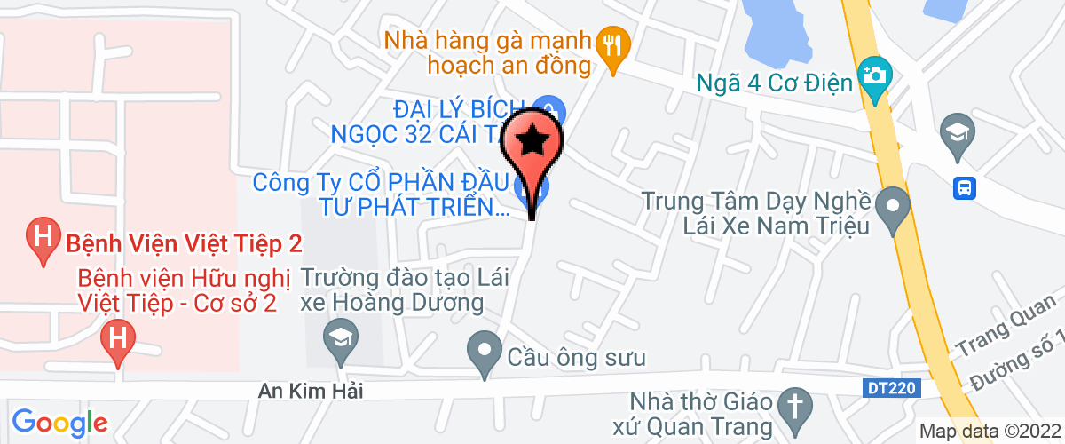 Bản đồ đến địa chỉ Công Ty TNHH Thương Mại Xuất Nhập Khẩu Hoàng Đại Lộc
