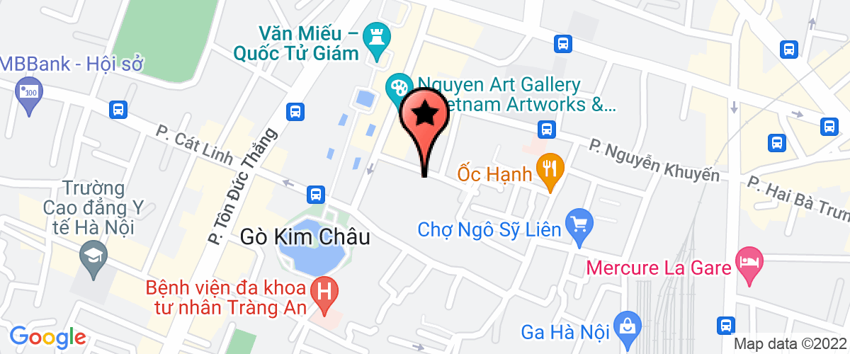 Bản đồ đến địa chỉ Công Ty Cổ Phần Thương Mại Thiết Kế Xây Dựng Quốc Tế Htc