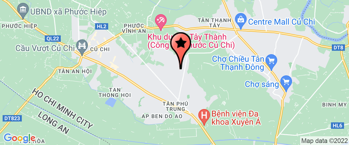 Bản đồ đến địa chỉ Công Ty TNHH Sản Xuất Thương Mại Seung Bo