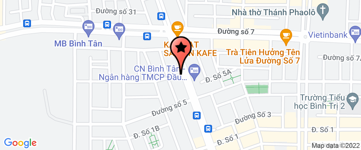 Bản đồ đến địa chỉ Cty TNHH MTV Nhà Hàng Khánh Hân