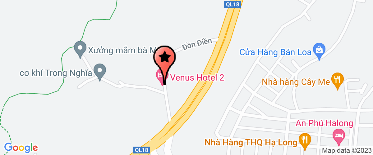 Bản đồ đến địa chỉ Công Ty Cổ Phần Đầu Tư Dịch Vụ Và Thương Mại Bắc Bình - Chi Nhánh Quảng Ninh