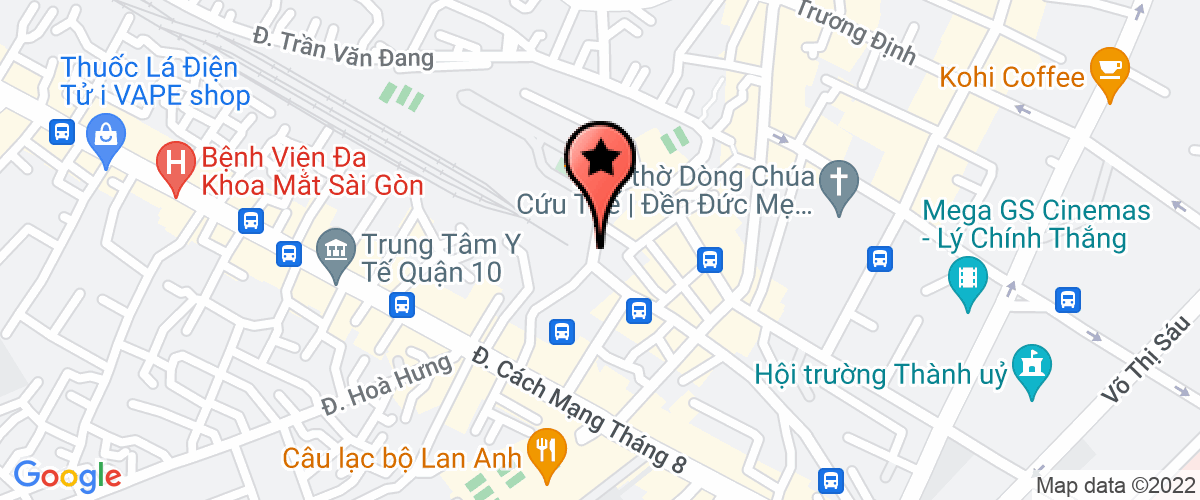 Bản đồ đến địa chỉ Công Ty TNHH Kiến Trúc Xây Dựng Anvie