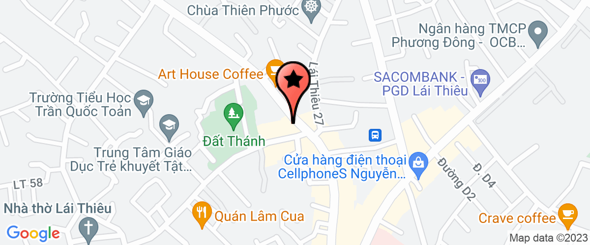 Bản đồ đến địa chỉ Công Ty TNHH Một Thành Viên Xuất Nhập Khẩu Huy Dương