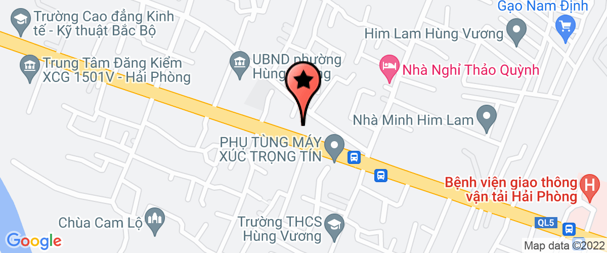 Bản đồ đến địa chỉ Công Ty TNHH May Hoàng Huy