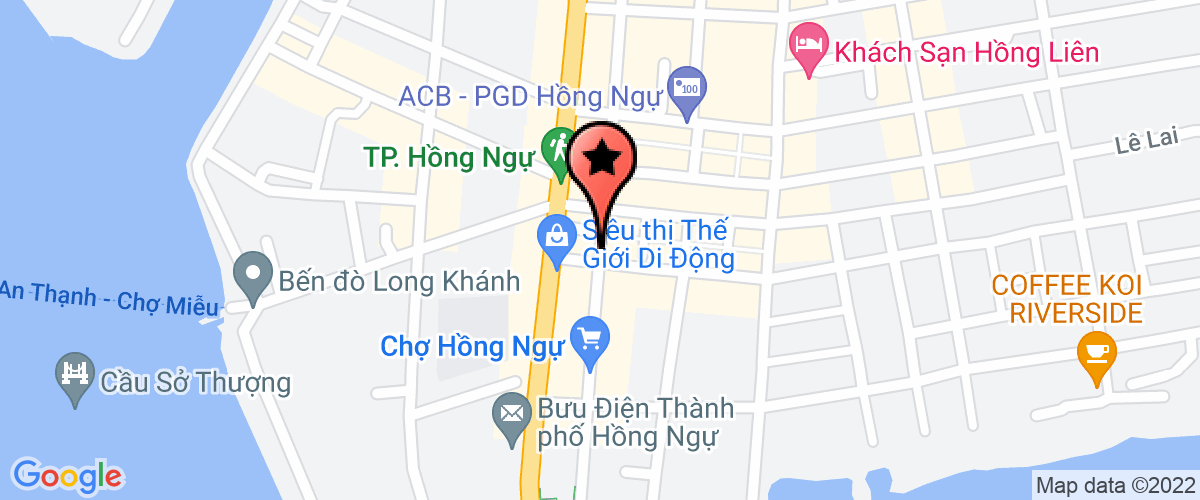 Bản đồ đến địa chỉ Công Ty TNHH Ngọc ánh