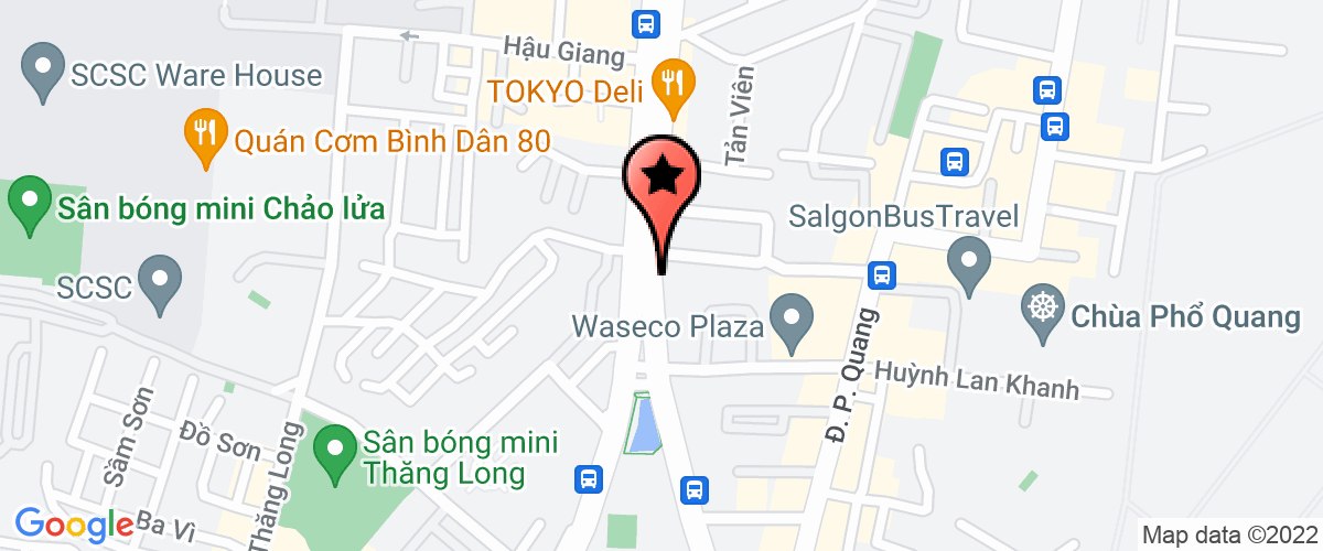 Bản đồ đến địa chỉ Công Ty TNHH Đá Quý Nam An Sài Gòn