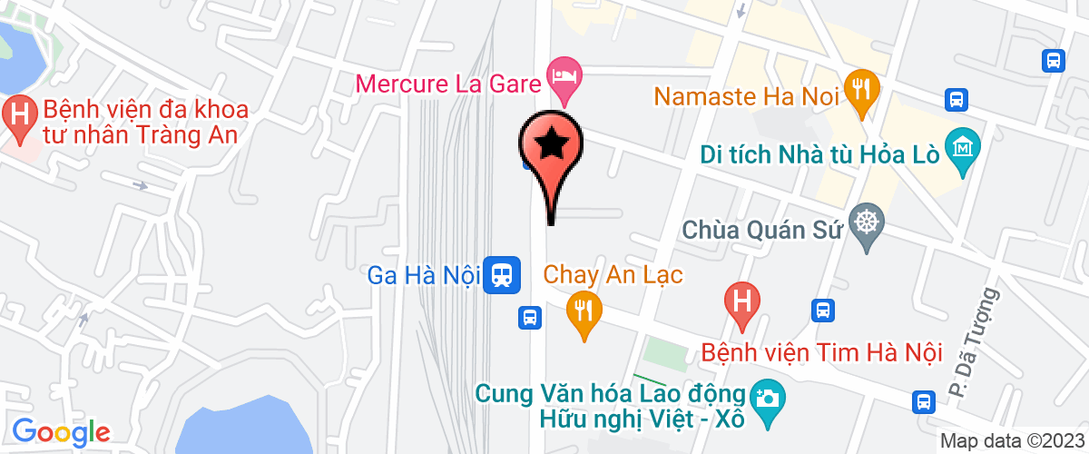 Bản đồ đến địa chỉ Công ty TNHH xuất nhập khẩu vật tư thiết bị gang thép