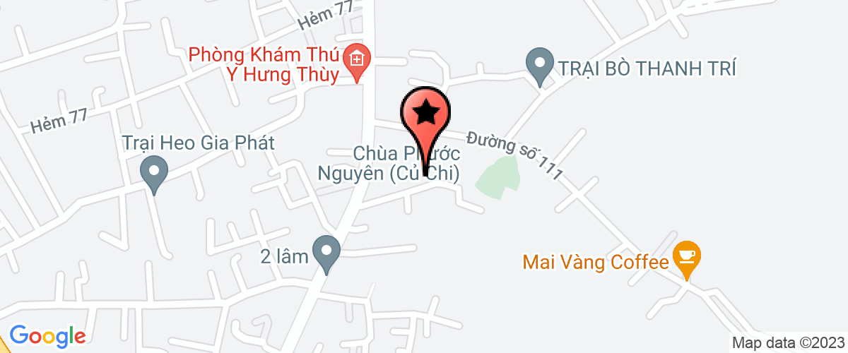 Bản đồ đến địa chỉ Cty TNHH Một Thành Viên Hưng Hồng Hải