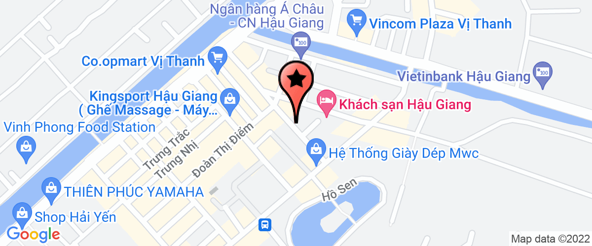 Bản đồ đến địa chỉ Công Ty TNHH Thanh Ngọc Hậu Giang