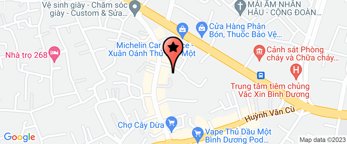 Bản đồ đến địa chỉ Công Ty TNHH Thương Mại Dịch Vụ Sản Xuất Hạt Ngọc Xanh - Chi Nhánh Bình Dương