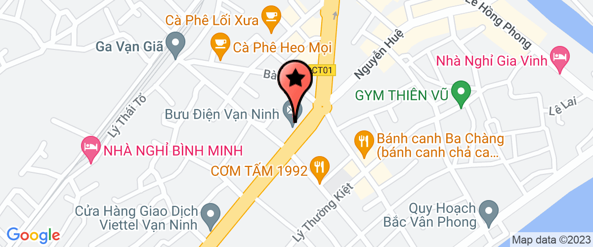 Bản đồ đến địa chỉ Phòng Văn hoá - Thông tin huyện Vạn Ninh