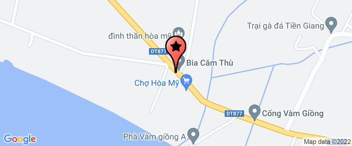 Bản đồ đến địa chỉ Công Ty TNHH Ca Cao Xuân Ron Chợ Gạo