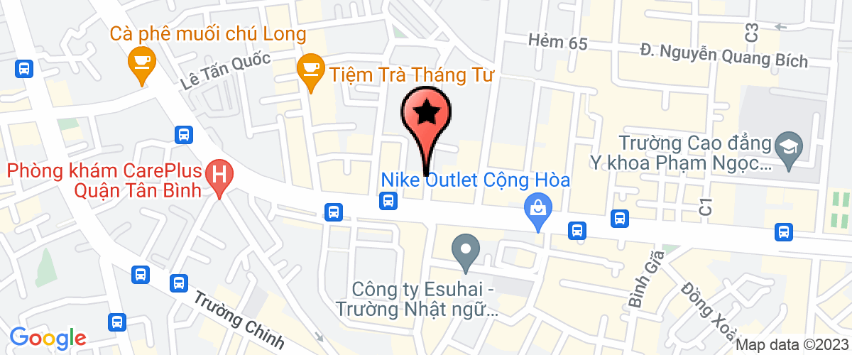 Bản đồ đến địa chỉ Công Ty TNHH Tư Vấn Lê Hằng