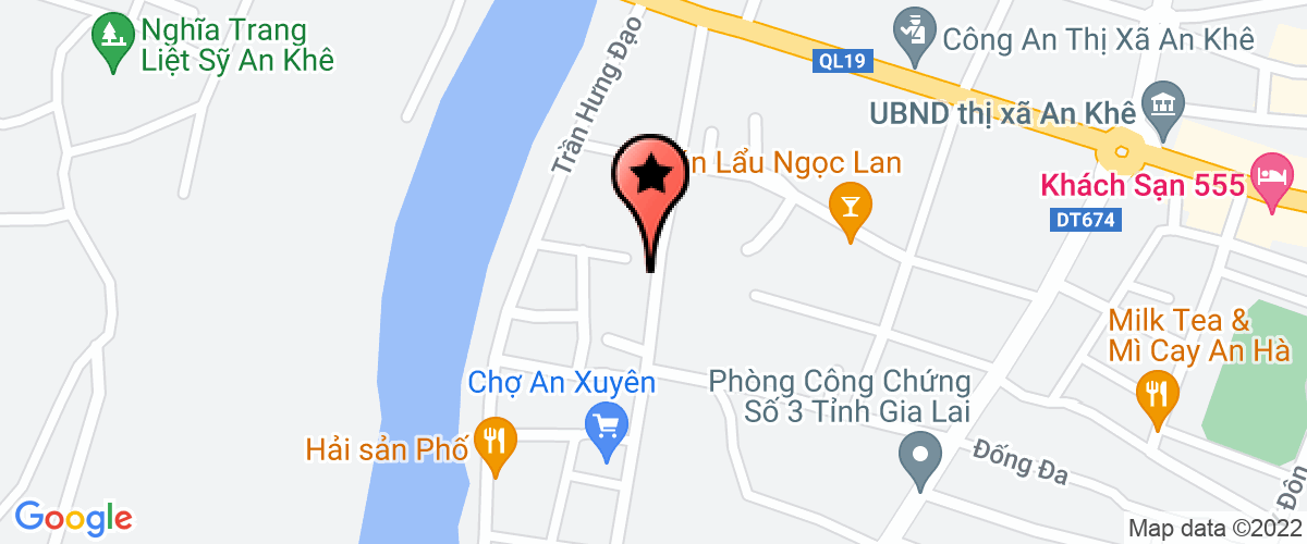 Bản đồ đến địa chỉ Công Ty TNHH Một Thành Viên Hải Hương Gia Lai
