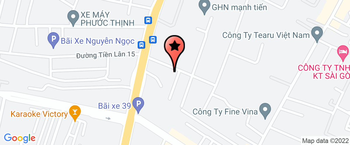 Bản đồ đến địa chỉ Công Ty TNHH Hương Cảnh