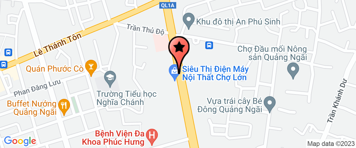 Bản đồ đến địa chỉ Công Ty TNHH Một Thành Viên Kinh Doanh Thương Mại Thành Phúc
