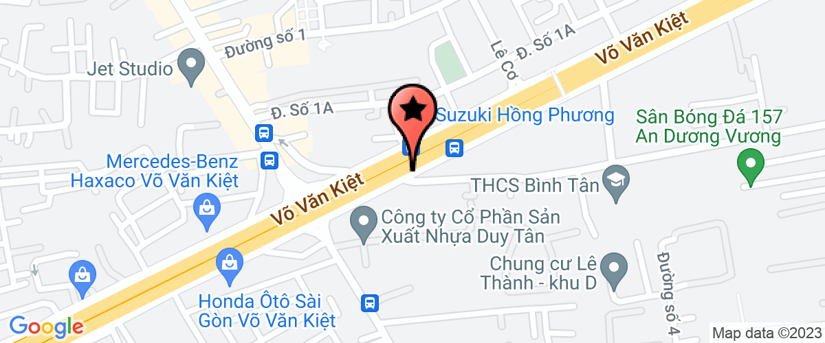 Bản đồ đến địa chỉ Công Ty Trách Nhiệm Hữu Hạn Thương Mại Dịch Vụ Xuất Nhập Khẩu Nông Sản Thiên Phú