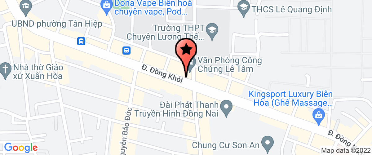 Bản đồ đến địa chỉ Công Ty TNHH Sản Xuất Và Thương Mại Quảng Cáo Lâm Nguyễn