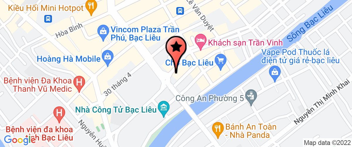 Bản đồ đến địa chỉ Công Ty Trách Nhiệm Hữu Hạn  Dược Phẩm Hiền Mai