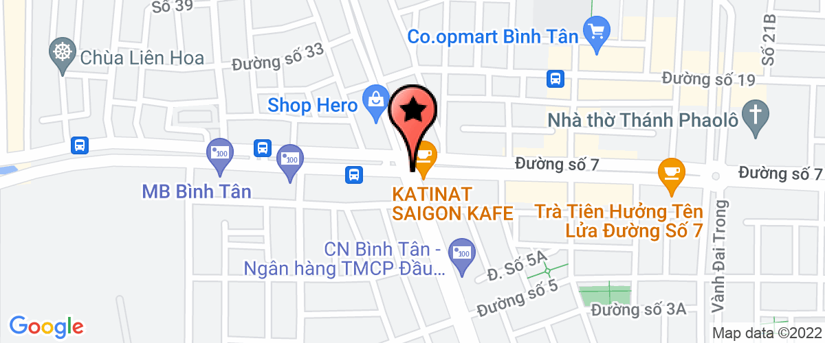 Bản đồ đến địa chỉ Công Ty TNHH Thương Mại Dịch Vụ Sơn Tên Lửa