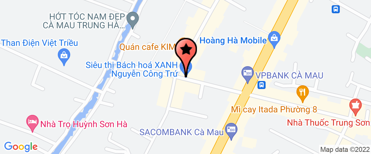 Bản đồ đến địa chỉ Doanh Nghiệp TN Trương Việt á - Khách Sạn Kim Anh