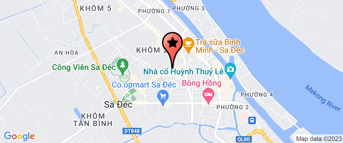 Bản đồ đến địa chỉ Doanh nghiệp Tư Nhân Sáu Huỳnh