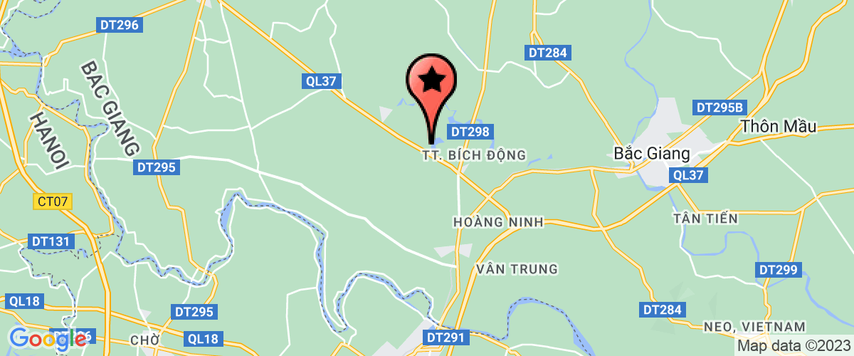 Bản đồ đến địa chỉ Công Ty TNHH Thương Mại Dịch Vụ Vận Tải Bắc Giang