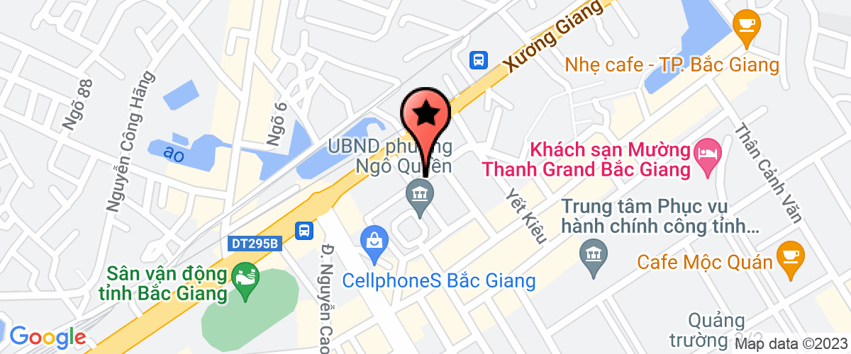 Bản đồ đến địa chỉ Công Ty TNHH Gia Công Cơ Khí Chính Xác Khuôn & Kim Loại Woosung Bắc Giang Việt Nam