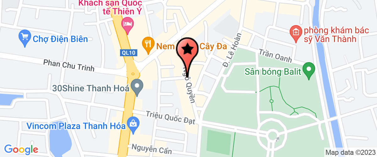 Bản đồ đến địa chỉ Công ty CP đào tạo và phát triễn công nghệ thông tin Miền Trung