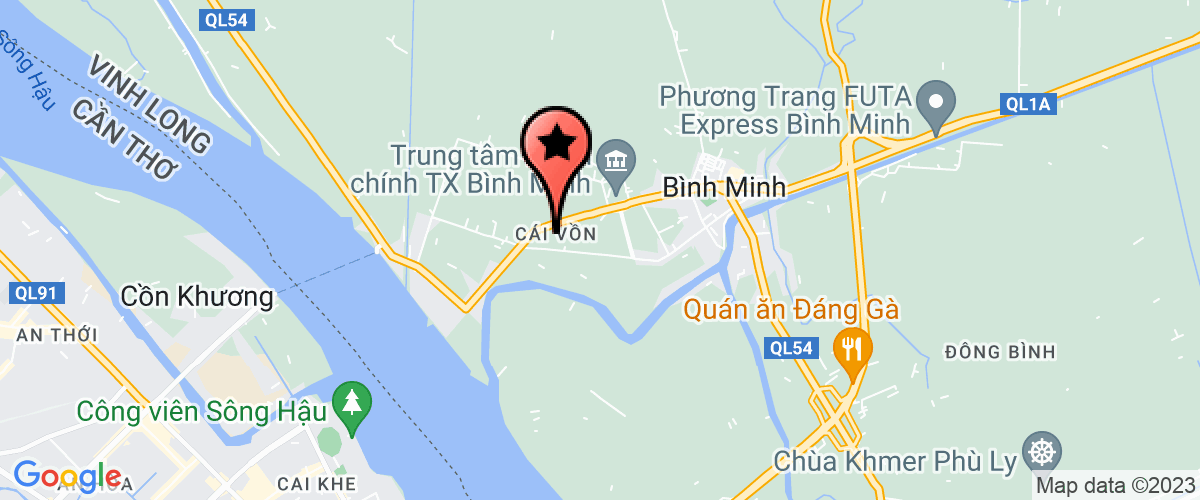 Bản đồ đến địa chỉ Trường THPT Bình Minh B
