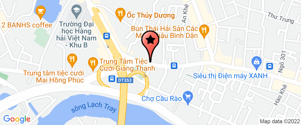 Bản đồ đến địa chỉ Công Ty TNHH Thương Mại Đài Hiệp Cao