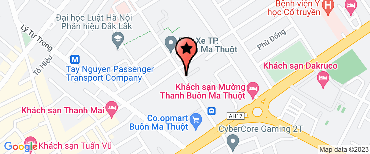 Bản đồ đến địa chỉ Nhà thuốc doanh nghiệp trung tâm thành phố Buôn Ma Thuột- CN Công Ty CP Dược - Vật Tư Y Tế Đắk Lắk