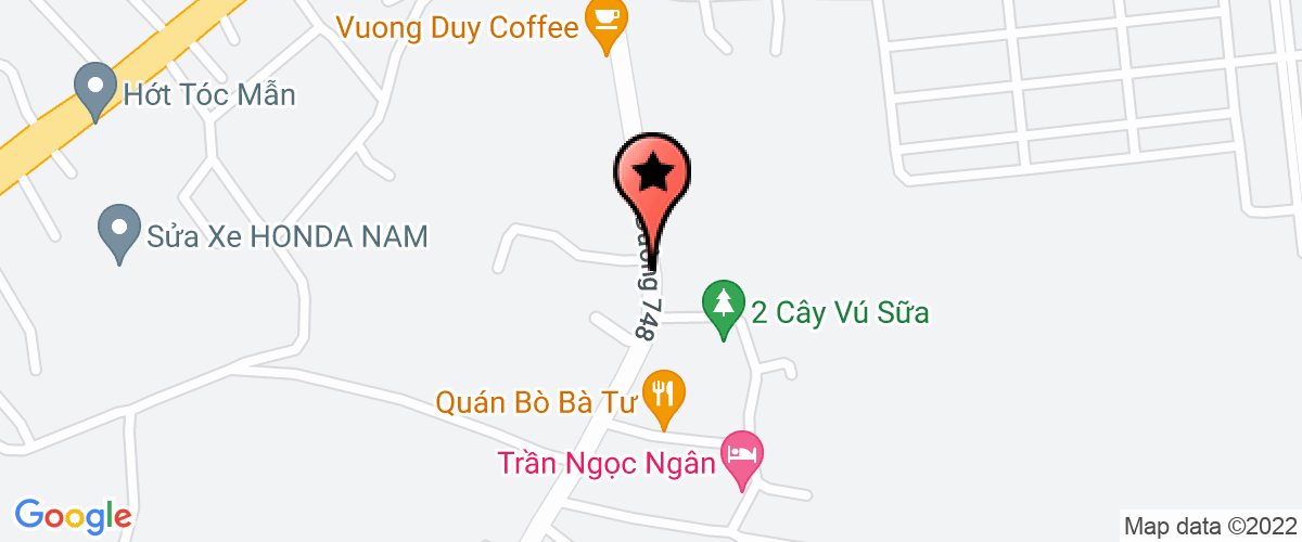 Bản đồ đến địa chỉ Công Ty TNHH Một Thành Viên Cao Su Thiên Luân