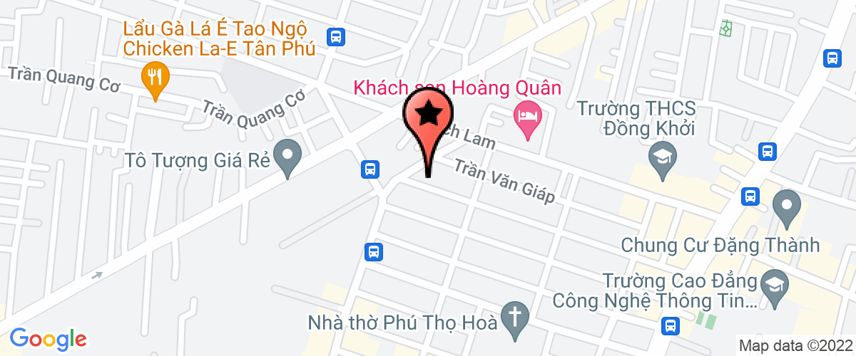 Bản đồ đến địa chỉ Công Ty TNHH Một Thành Viên Thương Mại Sản Xuất Zentex
